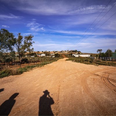 Opal mining town 