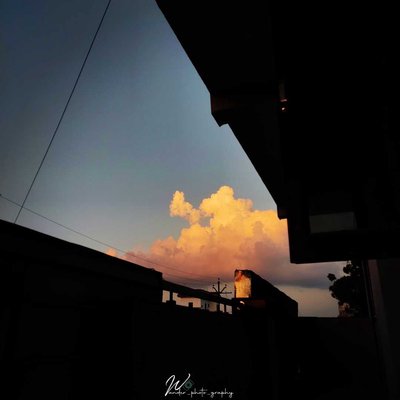 Dramatic cloud ☁️☁️