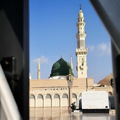 Kubah Hijau Masjid Nabawi