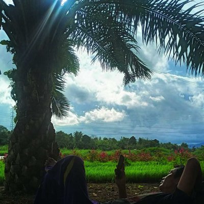 santainya dia..