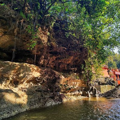 mahadev temple✨Back river view