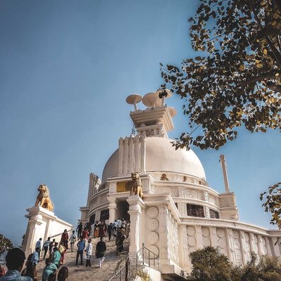 SHANTI STUPA IN ODISHA 