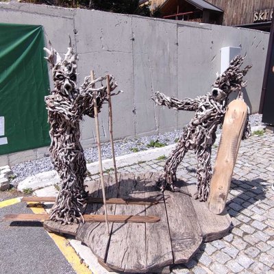 narciarz i snowbordzista