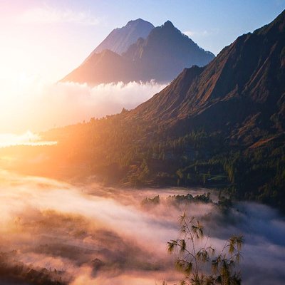 Amazing Sunrise from Pinggan Village