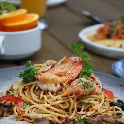 Seafood Spaghetti