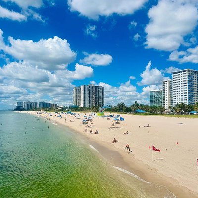 Fisher Family Pier , playa Pompano Beach