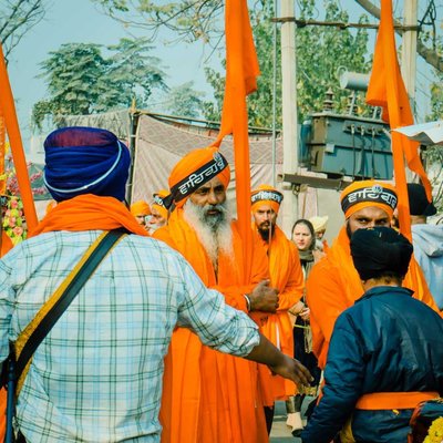 Guru teg Bahadur Singh ji ki chadar 