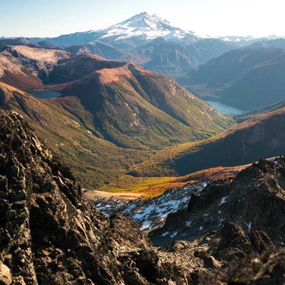 Cumbre en otoño