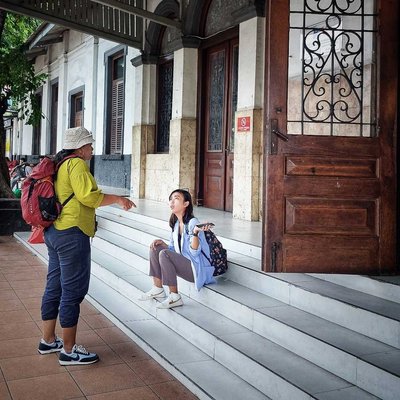 gubeng station, surabaya