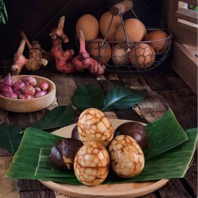 Marble Egg/Telur Bacem