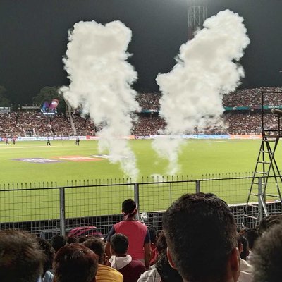 Match Scenes at Eden Garden , Kolkata 
