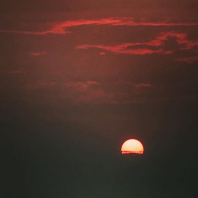 setting sun....🌅