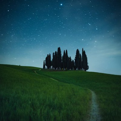 Midnight  in Tuscany