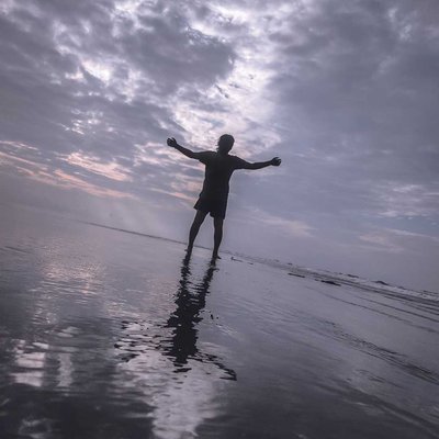 alone but happy