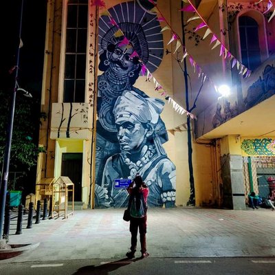 Capturing the painted cultural beauty