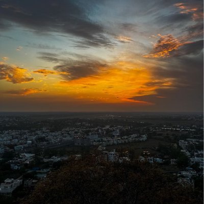 sunset view / city view 