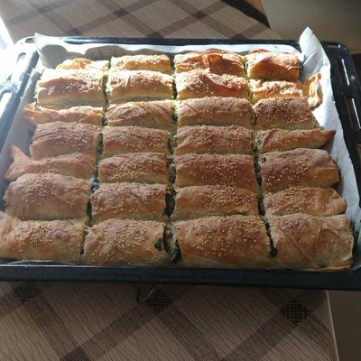Ispanaklı börek zamanı