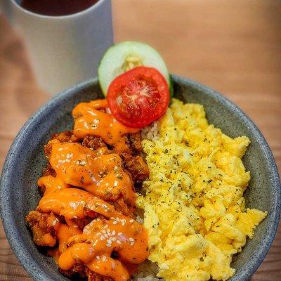 Rice Bowl Chicken Mentai