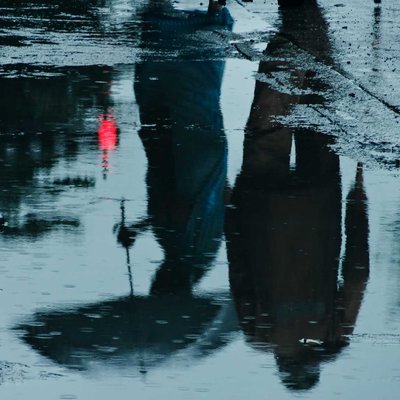 Peace in rain...