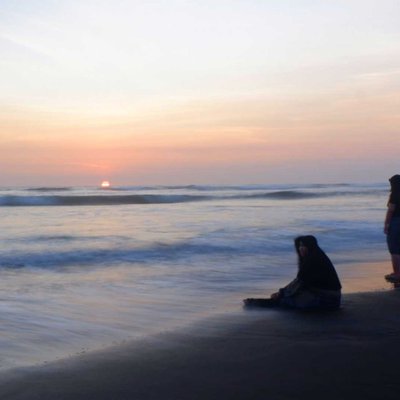 Sunset pantai Parangkusumo 