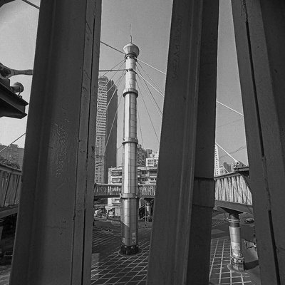 Oval Shaped Skywalk 