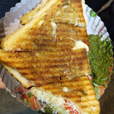 Veg Cheese Grill Sandwich