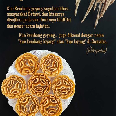 Kue kembang loyang atau kembang goyang