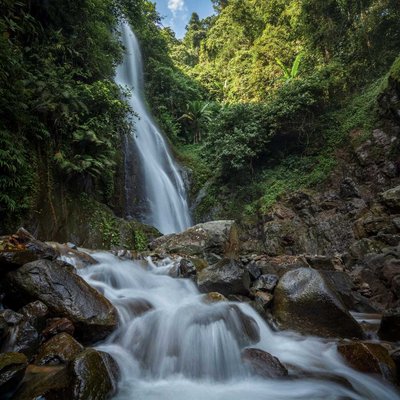 Curug Cigentis yang Eksotis