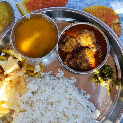 Assamese thali