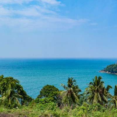 Samudra Hindia dari Bukit Gado Gado