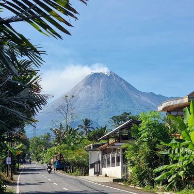 view merapi dari arah Palagan