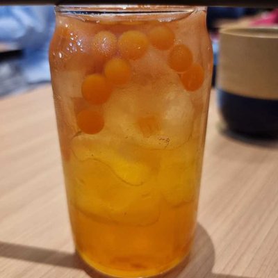 Mango Tea Boba