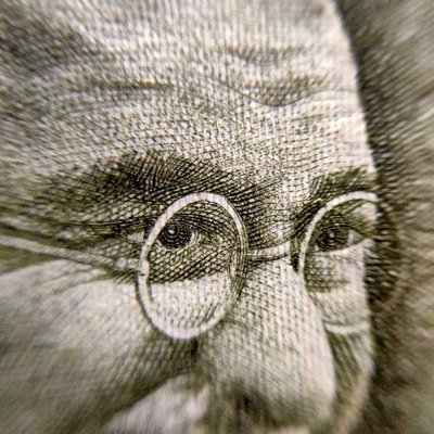 Gandhi ji on note
