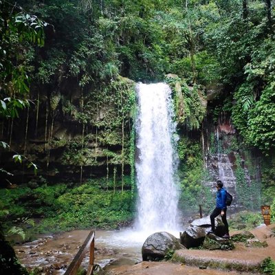 Rim like cavity Mahua Waterfall