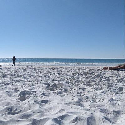 Playa de arenas súper blancas
