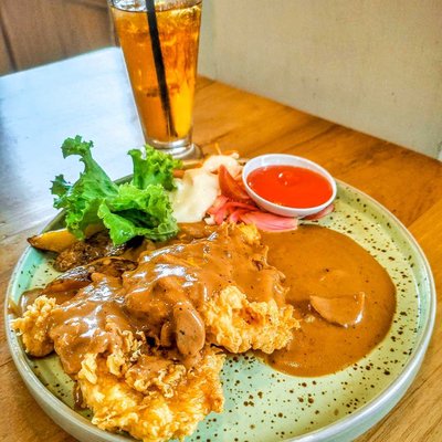 Crispy Chicken Steak
