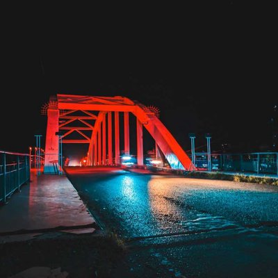 Night Street on The Bridge