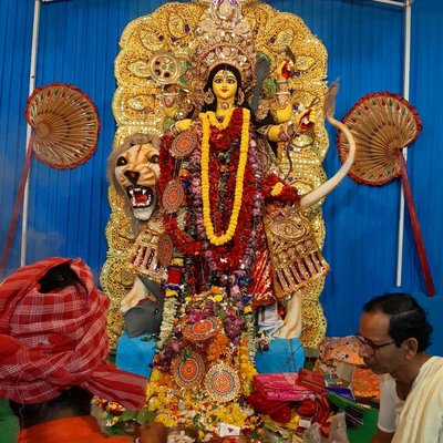 Jagadhatri puja moments. 2023.❤