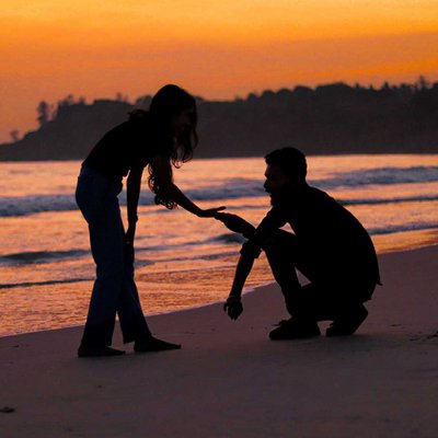 Sunset and Romance 