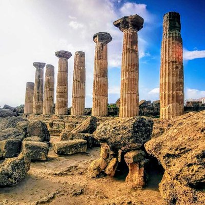 Valley of Temples, Agrigento, Sicily, Italy
