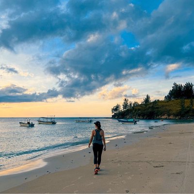 A short jog at the Tip of Borneo, Kudat.