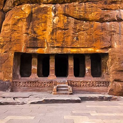 Beauty of Badami Cave