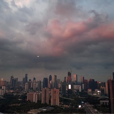 Langit Mendung Jakarta 