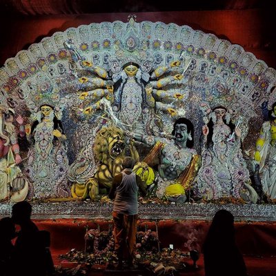 Maa Durga Is coming home.❤️