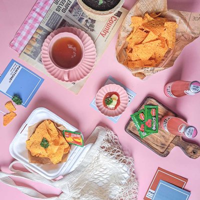 snack ketika piknik ..