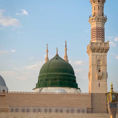 Kubah Hijau Mesjid Nabawi
