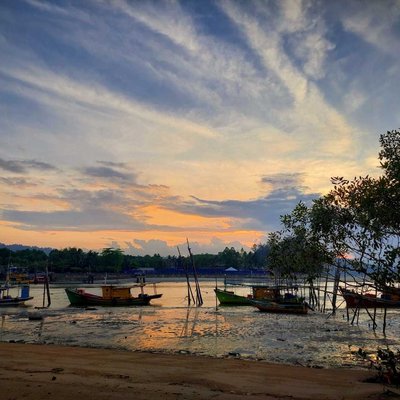 Low tide