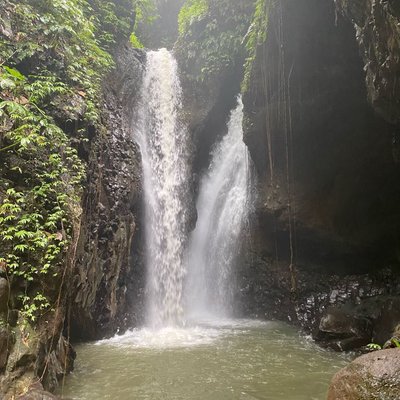 Gitgit twin waterfall