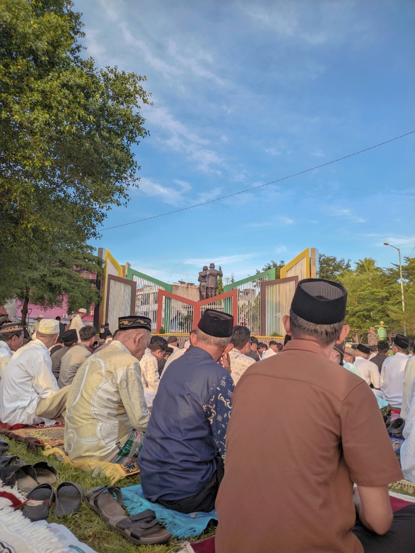 Outdoor Eid Prayer