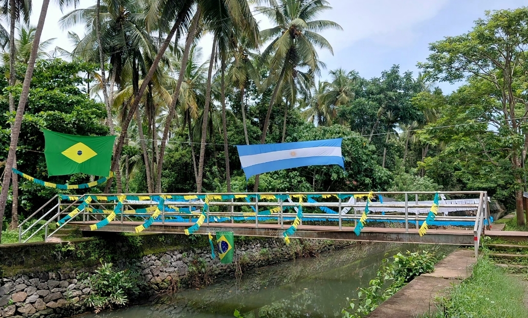Football World Cup excitement here in Kerala